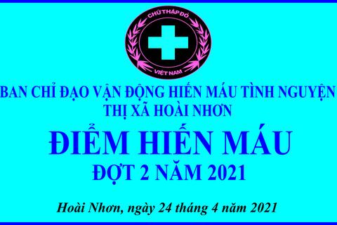 HỘI VIÊN, ĐOÀN VIÊN THANH NIÊN XÃ HOÀI CHÂU THAM GIA HIẾN MÁU ĐỢT 2 NĂM 2021